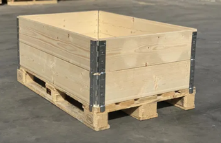 Customizable Folding Wooden Pallet Collars (OEM)
